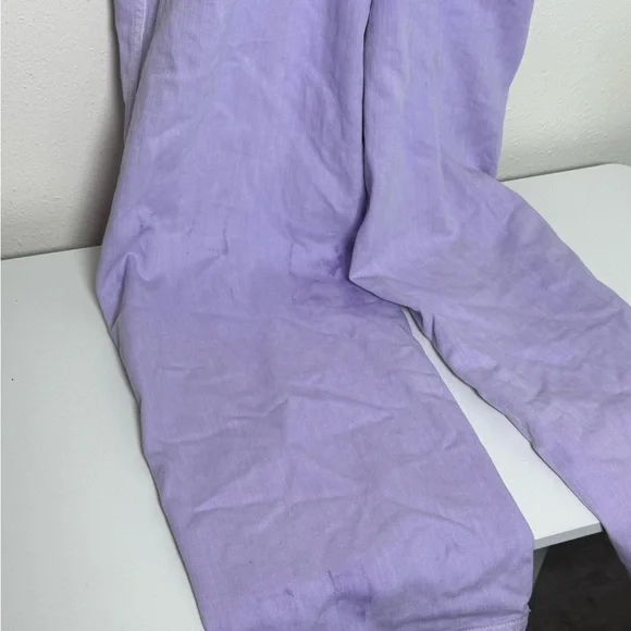 aerie Lavender Lilac Overalls Jumpsuit - Picture 6 of 8